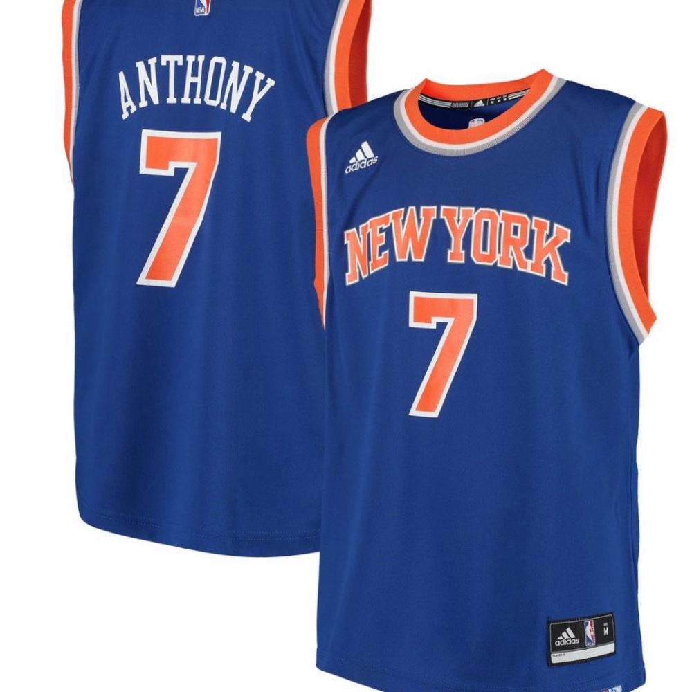 Carmelo Anthony official NBA jersey youth